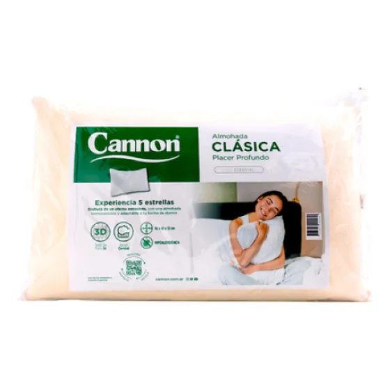 Almohada Cannon Viscoelástica Clásica 062x040x12