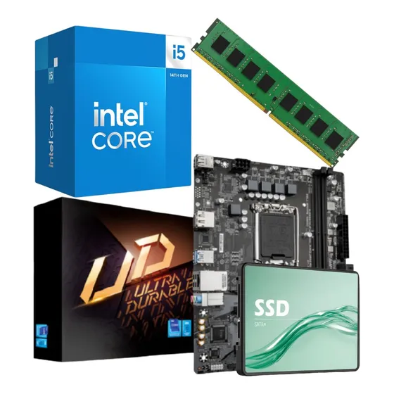 Combo Ecovision Intel I5 14400 + 16 Gb + 512 Gb