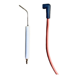 Electrodo, 2 Cable Y Conector Para Transformador Ignición Electrodo, 2 Cable Y Conector Para Transformador Ignición