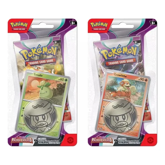Pokemon Card Game Paldea Evolved Blister C/moneda Al Azar