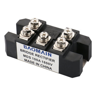 Rectificador De Puente De Baomain Mds-100a 100a 1600v Módulo Rectificador De Puente De Baomain Mds-100a 100a 1600v Módulo