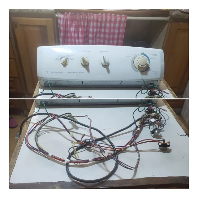 Consola De Mando Para Secado Frigidaire Galería Con Cableado