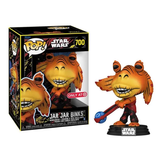 Funko Pop Star Wars 700 Jar Jar Binks 10 Cm Original
