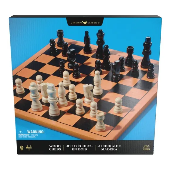 Ajedrez De Madera Spin Master Games