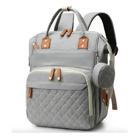 Mochila Maternal -  Pañalera De Gran Capacidad Con Cable Usb