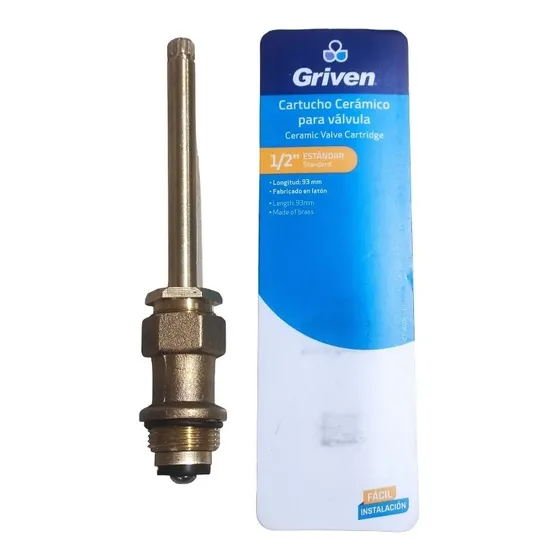 Vastago Repuestos Para Ducha 12 Estrias Rosca 1/2  Griven