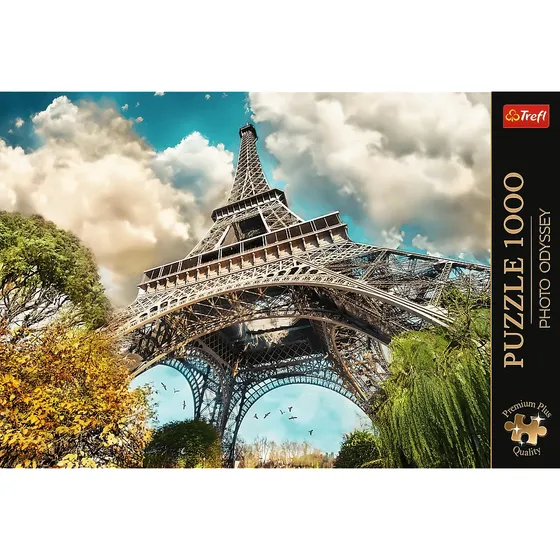 Rompecabeza Puzzle 1000 Pieza Trefl Torre Eiffel Paris 10815