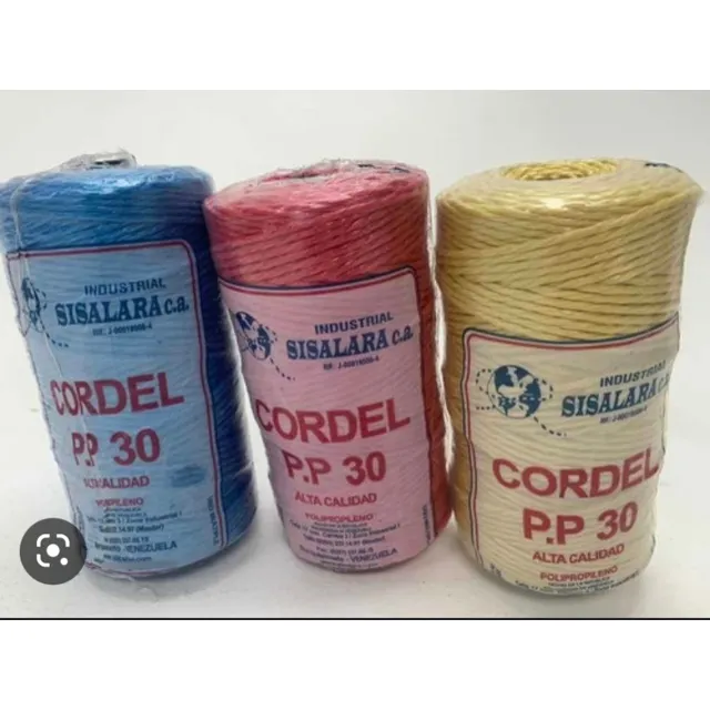 Cordel De Amarre Pp30 Sisalara
