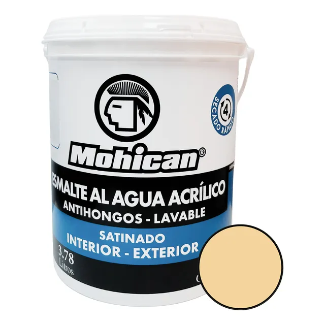 Esmalte Al Agua Antihongos 1 Galon Colores