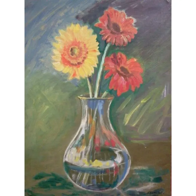 Cuadro Oleo 0.40 X 0.30 - Artista Mirian Flores Calles