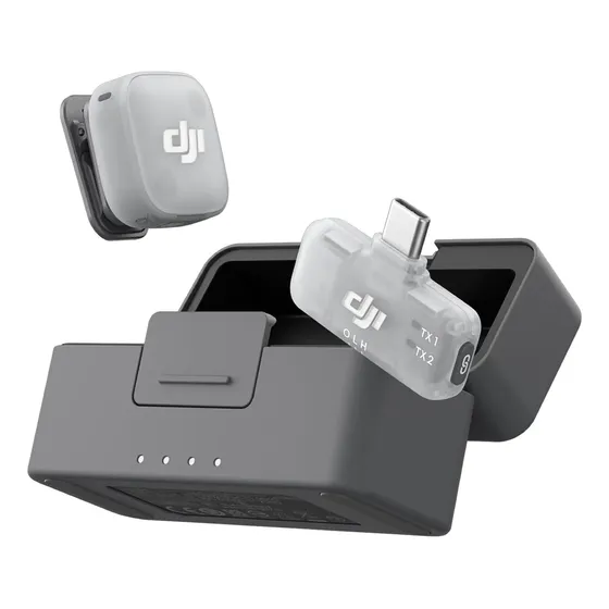 Dji Mic Mini 2 (1 Tx + 1 Rx Móvil + Estuche De Carga)