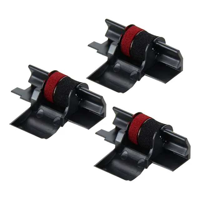 Para 3 Cintas De Rodillo De Tinta Para Calculadora E