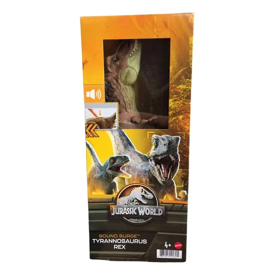 Jurassic World Tyrannosaurus Rex Con Sonido 30 Cm Mattel