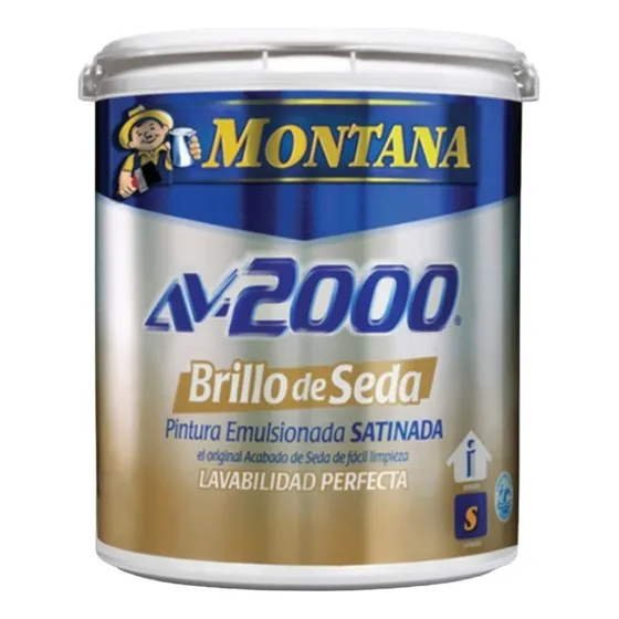 Pintura Brillo De Seda Blanco Luna Av2000 Montana Galon