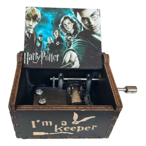 Caja Musical De Madera Harry Potter Orden Del Fenix