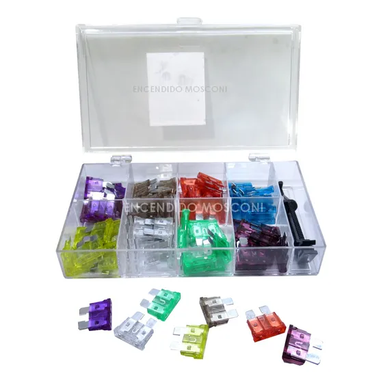 Kit Fusibles 80 Unidades Surtido Ficha Plana Autos