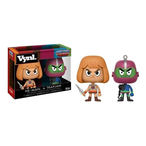 Funko Pop Vynil: Masters of Universe-He-Man y Trap Jaw
