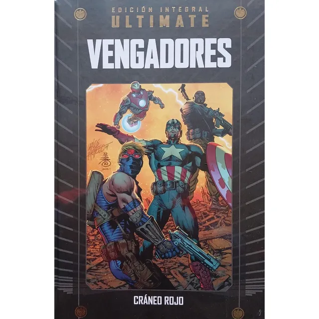 Marvel Ultimate 39. Vengadores, Cráneo Rojo.  (de Lomo 41)