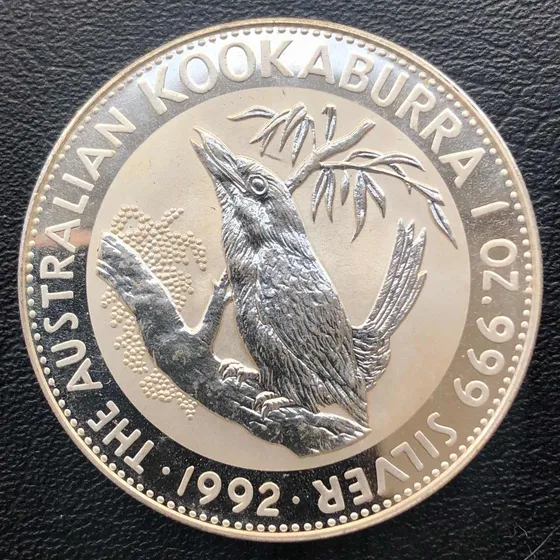 Moeda 1 One Dólar 1992 - Onça The Australian Kookaburra