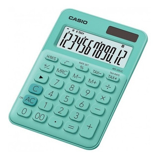 Calculadora De Escritorio Casio Ms-20uc 12 Digitos Colores Calculadora De Escritorio Casio Ms-20uc 12 Digitos Colores