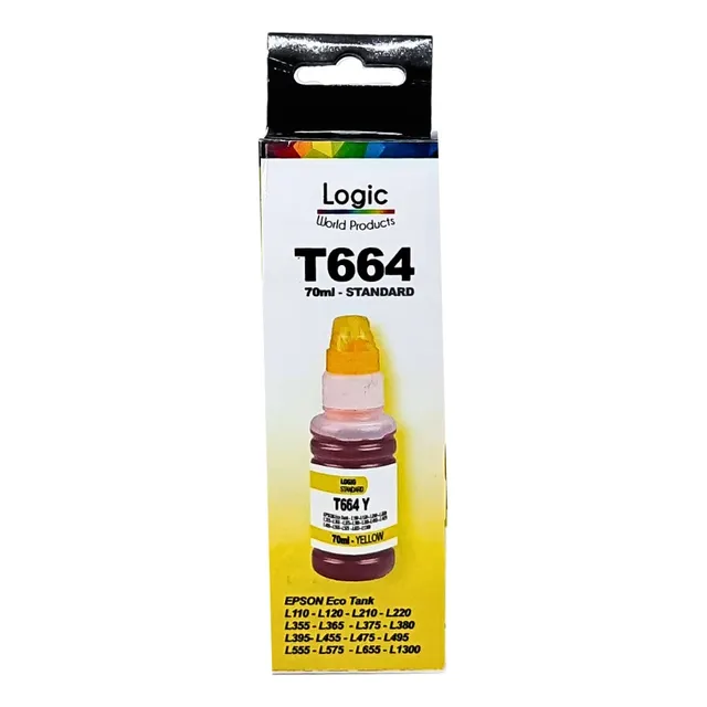 Tinta Botella T664 70 Ml Premium Para Epson