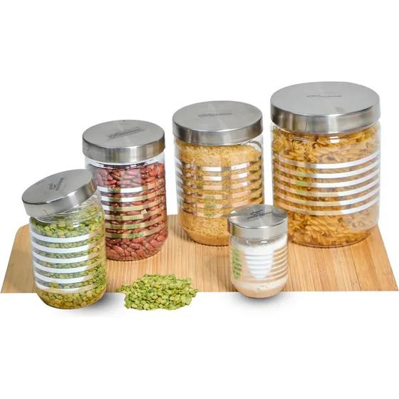 Juego De 5 Potes De Cocina