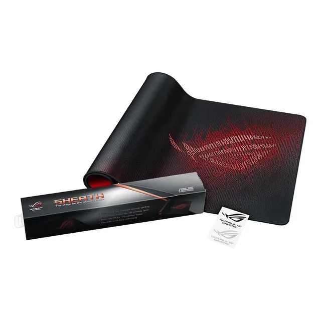 Mousepad Asus Rog Sheath Gaming Liviana Y Portátil Negra