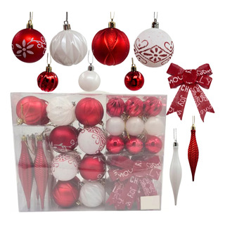 Paquete De Esferas Adornos Colgables Navideños Para Árbol Paquete De Esferas Adornos Colgables Navideños Para Árbol
