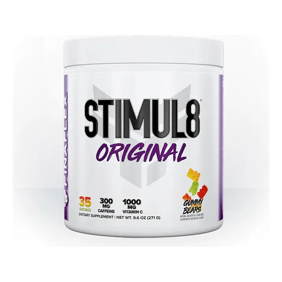 Finaflex Stimul8 35 Servicios Pre Entreno Pre Workout Sabor Gumy Bears