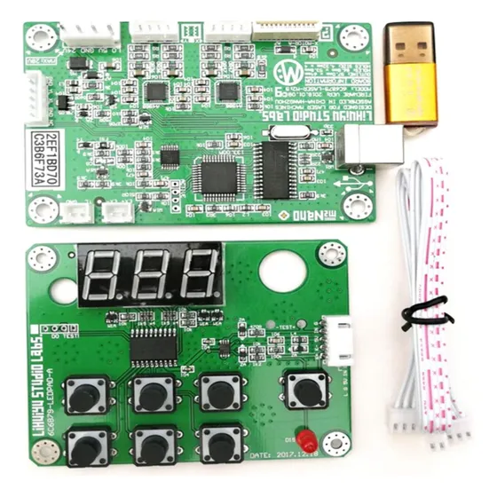 Cnc Laser M2: Control Preciso Con Panel Y Llave