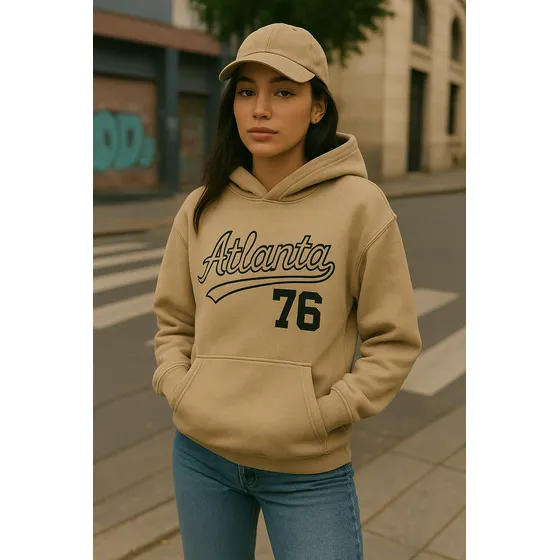 Buzo Canguro Atlanta Mujer