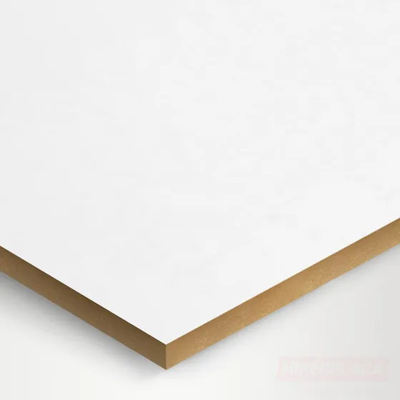 Placa Melamina Blanca Mdf 275x183x18mm - Cortes A Medida