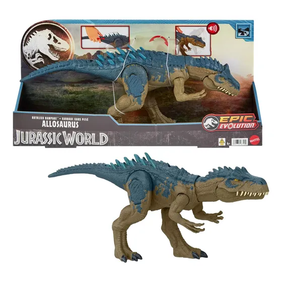 Figura De Acción Allosaurus De 30 Cm Con Sonidos Y Ataques