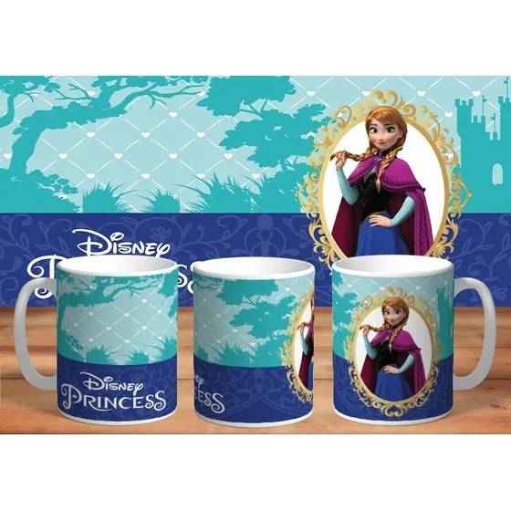 Taza De Ceramica Sublimada Princesas: Anna