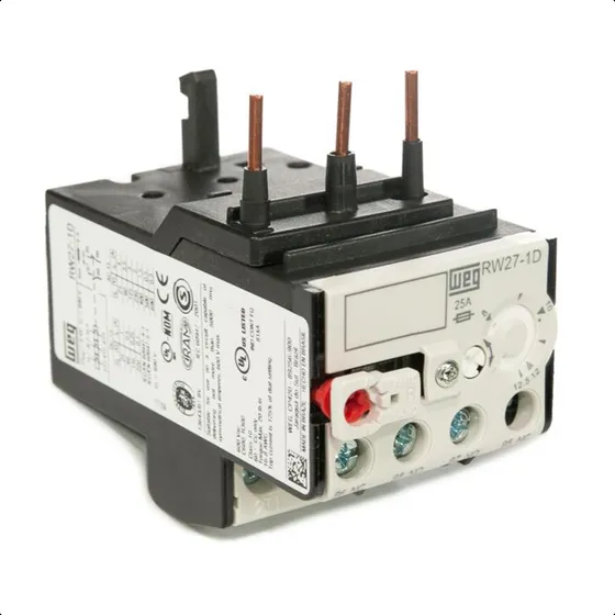 Rele Bimetalico Para Contator Cwm9-40 8,0-12,5a Rw27 1d3 Weg