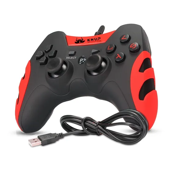 Controle Joystick P3 Pc Personalizado Com Cabo Fio Manete 
