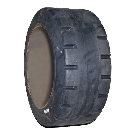 Caucho 18x8x12 1/8 - Montacarga Eléctrico - Solido
