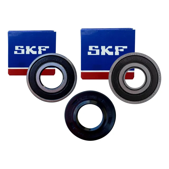 Kit De Rulemanes Skf Y Reten Lavarropas Whirlpool Drean