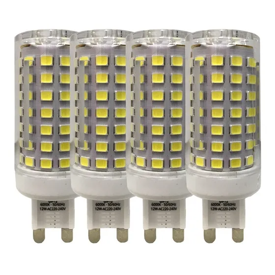 Lampara Led Bipin G9 12w Macroled 220v Pack X 4 