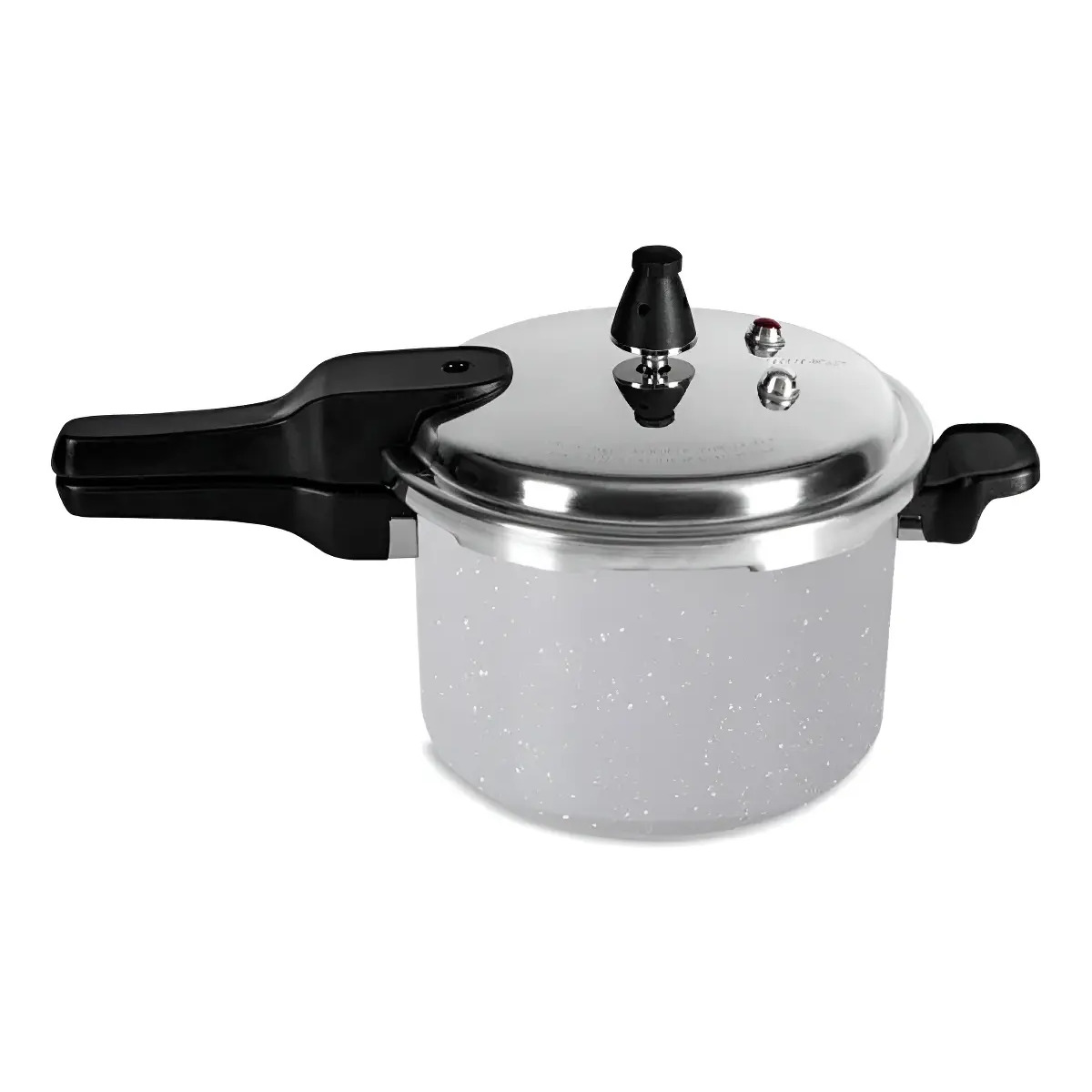 Panela De Pressão 4,2l Antiaderente De Indução Super Brinox Cor Cinza