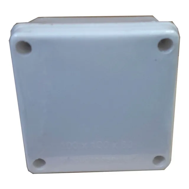 Caja De Pase Adosable 100x100x80 Pvc