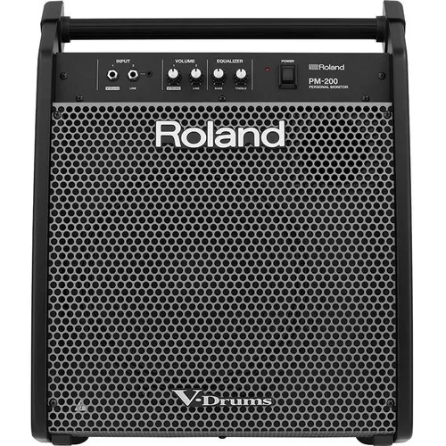 Amplificador de batería electrónico Roland Pm-200 12 180w Color Negro 110V