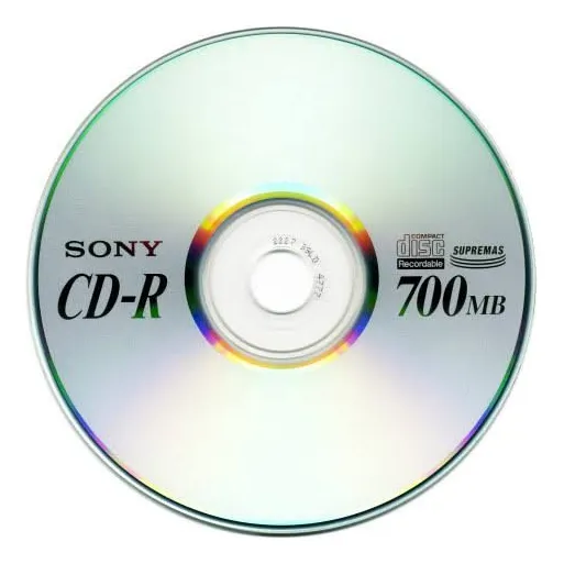 Disco Cd-r Sony 700 Mb 10 Unidades Lote Pack Estudio Medico