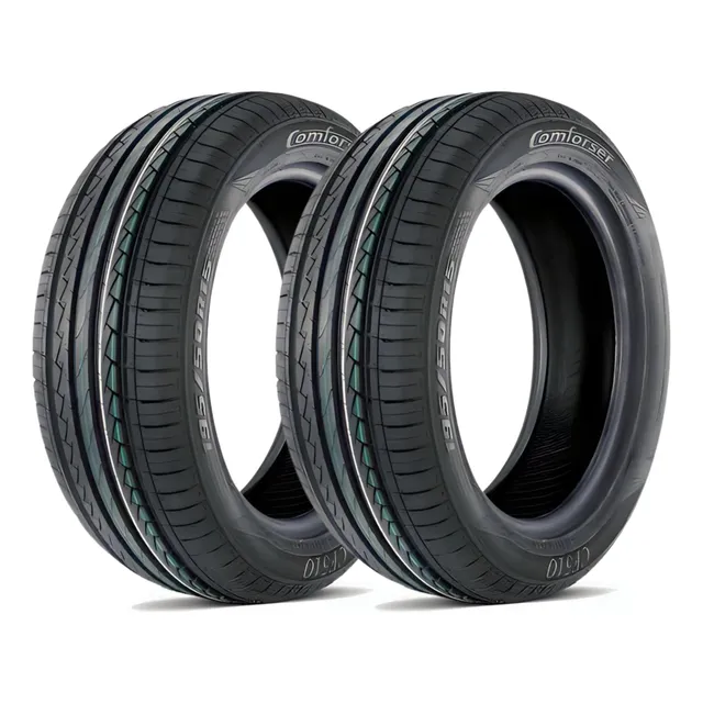 Kit 2 Pneus Aro16 195/55r16 Comforser Cf510 87v
