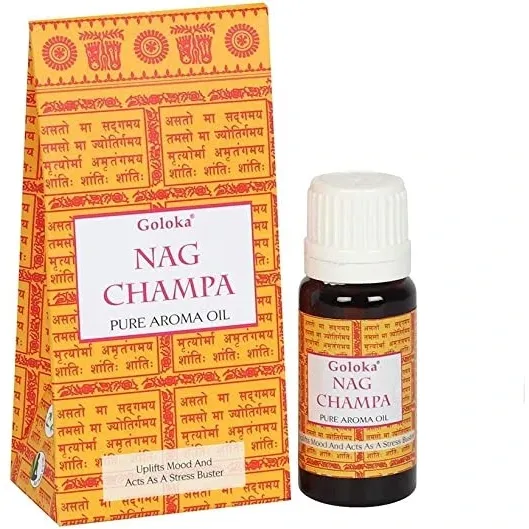 Aceite Aromático Nag Champa - Goloka