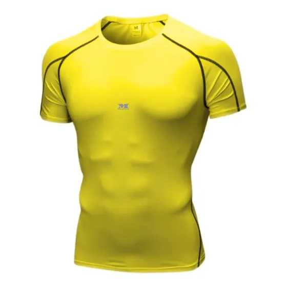 Camiseta De Compresión En Licra Uv Slim