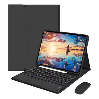 Capa+ Teclado Touchpad+ Mouse Para Galaxy Tab A9+ Plus 11'' Capa+ Teclado Touchpad+ Mouse Para Galaxy Tab A9+ Plus 11''