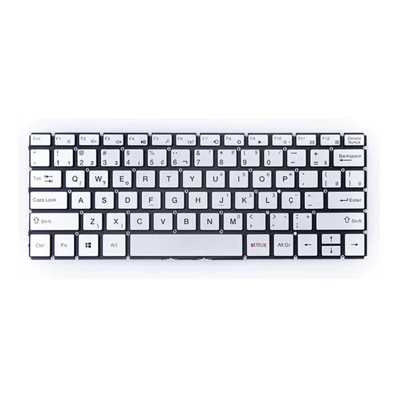 Teclado Para Note Multilaser M11w Prime Pc301, Pc301, Pc303