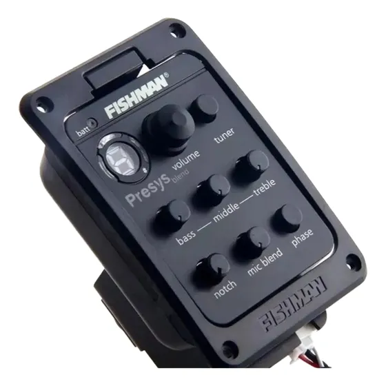 Captador Fishman Presys Blend 301 Original Microfone E Piezo