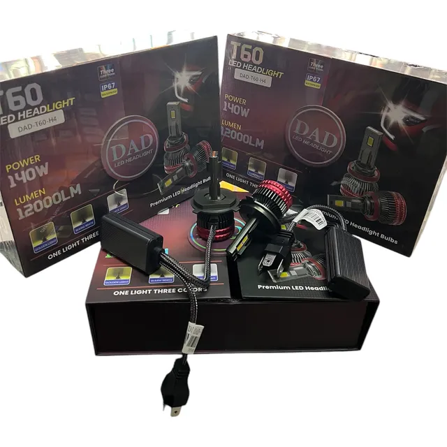 Kit De Focos Led H4 Dual 140w